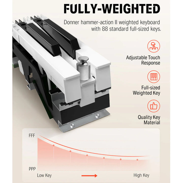Weighted key action