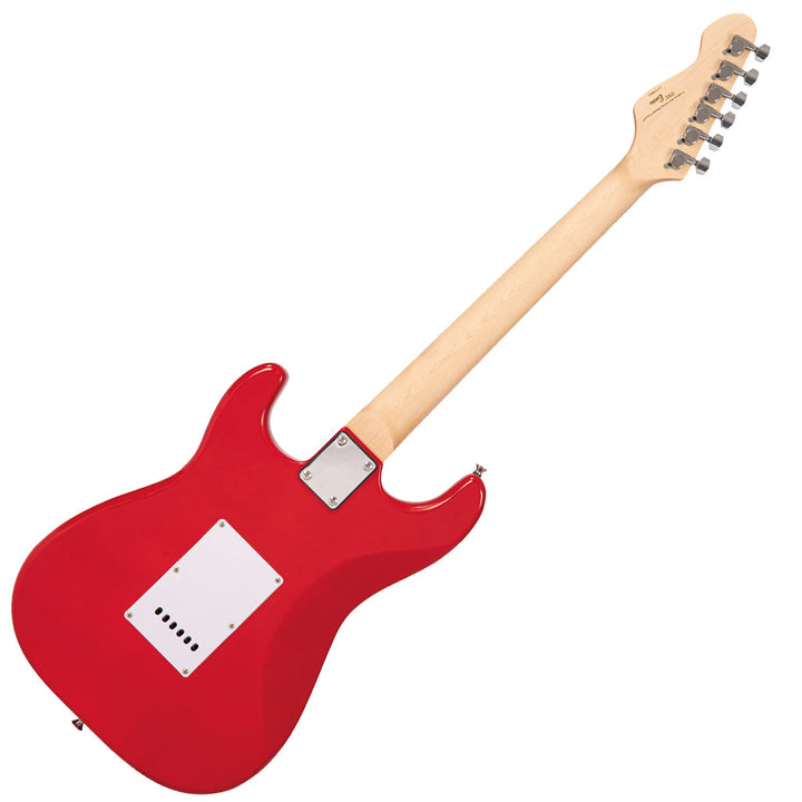 Encore Blaster E60 Electric Guitar Pack ~ Gloss Red Back of guitar
