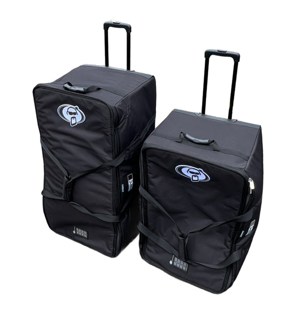 Protection Racket Electro 1 Electronic Drum Kit Case with Wheels – 30" x 18.5" x 18.5" – Adjustable Divider System (1110-08)