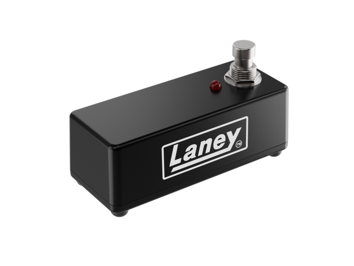 Laney FS1 Mini footswitch with detachable cable and sticker kit
