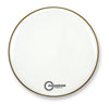 Aquarian Force II Gloss White Resonant Bass Resonant Head