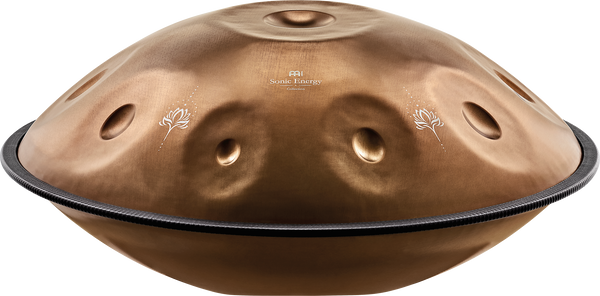 Meinl Sonic Energy Sensory Handpan in E La Sirena tuning, vintage copper finish with engraved design