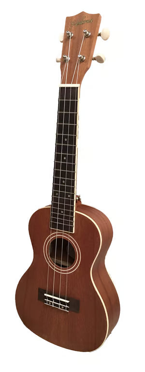 Halona Concert Electro-Acoustic Ukulele with Gigbag – Natural Shaperri Wood (HUKC-20-EQ)