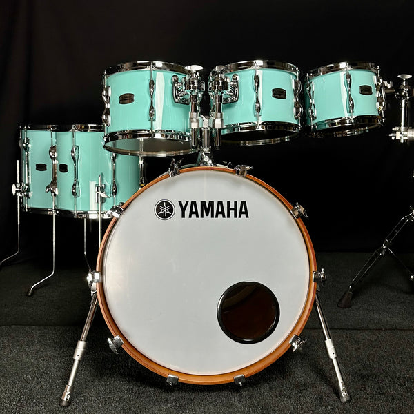 Pre-Owned Yamaha Recording Custom Surf Green Full Kit