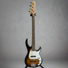 Front view of Peavey Milestone BXP bass in Vintage Burst finish

