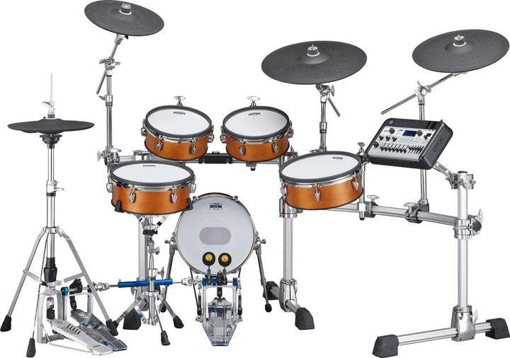 Yamaha DTX10K-M Electronic Drum Kit, Mesh Heads Real Wood Finish