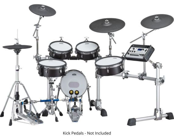Yamaha DTX10K-M Electronic Drum Kit, Mesh Heads. Black Forest Finish