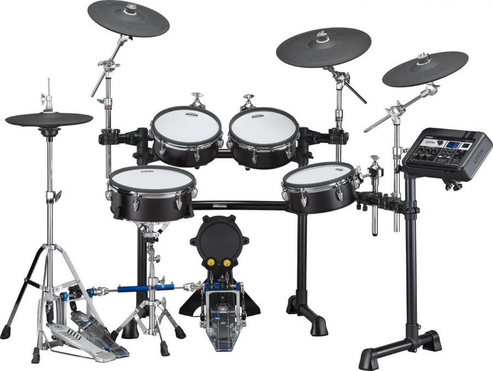 Yamaha DTX8K-M Electronic Drum Kit, Mesh Heads Black Forest Finish