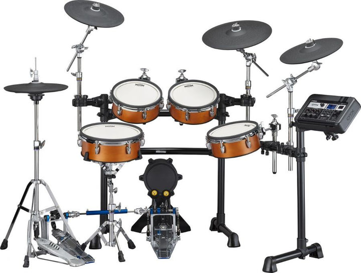 Yamaha DTX8K-X Electronic Drum Kit, TCS Heads Real Wood Finish