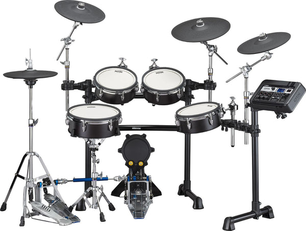 Yamaha DTX8K-X Electronic Drum Kit, TCS Heads Black Forest Finish