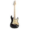 Prodipe ST Junior Electric Guitar – 3/4 Size Black with Gig Bag (JMFSTJUNIORBK)