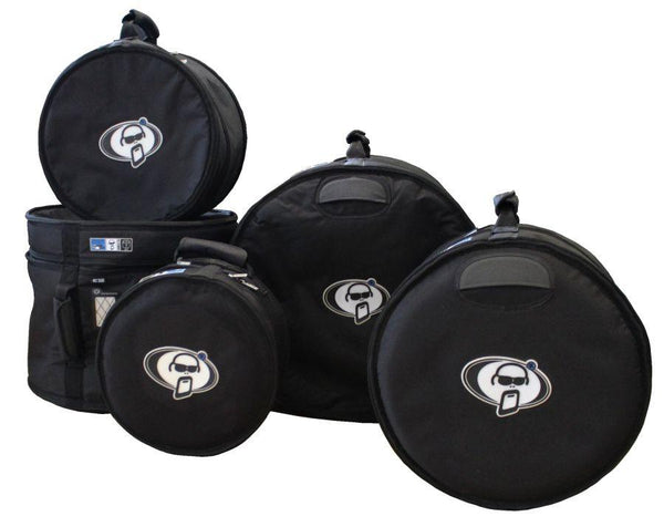 Protection Racket SET 14 Complete Drum Kit Cover Set – Padded Cases for 22x18, 14x5.5, 10x7, 12x8, 16x16 Drums (JSET14)