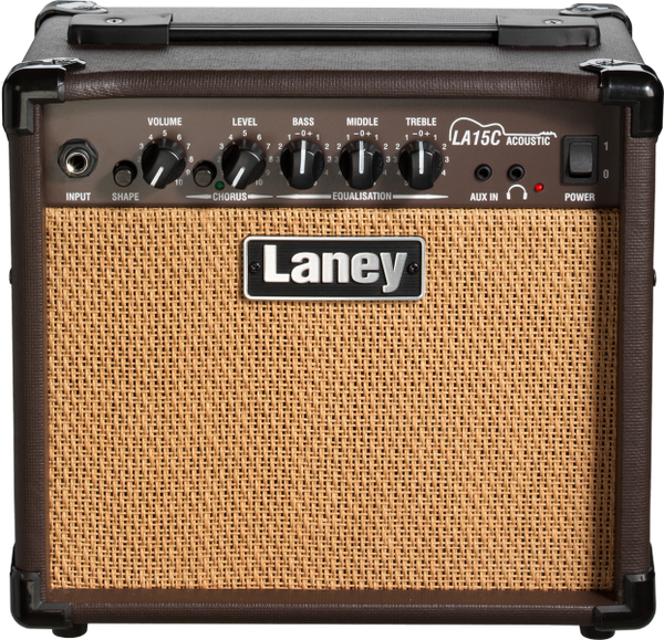 Laney LA15C Acoustic Guitar Amp with 2 x 5” custom drivers
