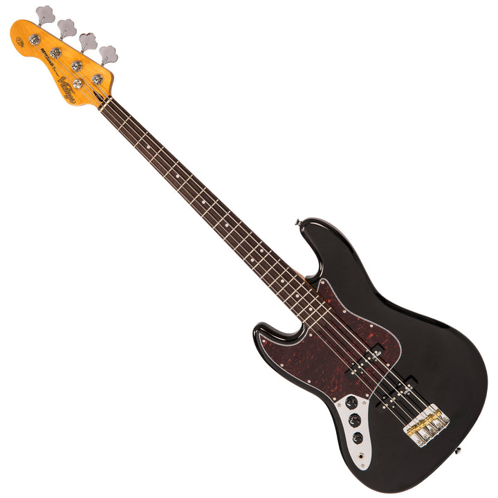 Vintage VJ74 ReIssued Bass ~ Gloss Black