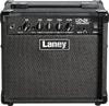 Laney LX15 15W guitar amplifier with dual 5” speakers for practice and home use.
