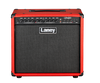 Laney LX65R-RED guitar amp with 12” HH custom speaker, clean & drive channels, and built-in reverb.
