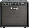 Laney LX65R guitar amp with 12” HH custom speaker, Clean & Drive channels, and XTS tone shaping.
