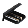 Suzuki Suzuki Manji Major 10-Hole diatonic harmonica Low keys set with a EVA zipper case (Low-C, Low-D) - image 1