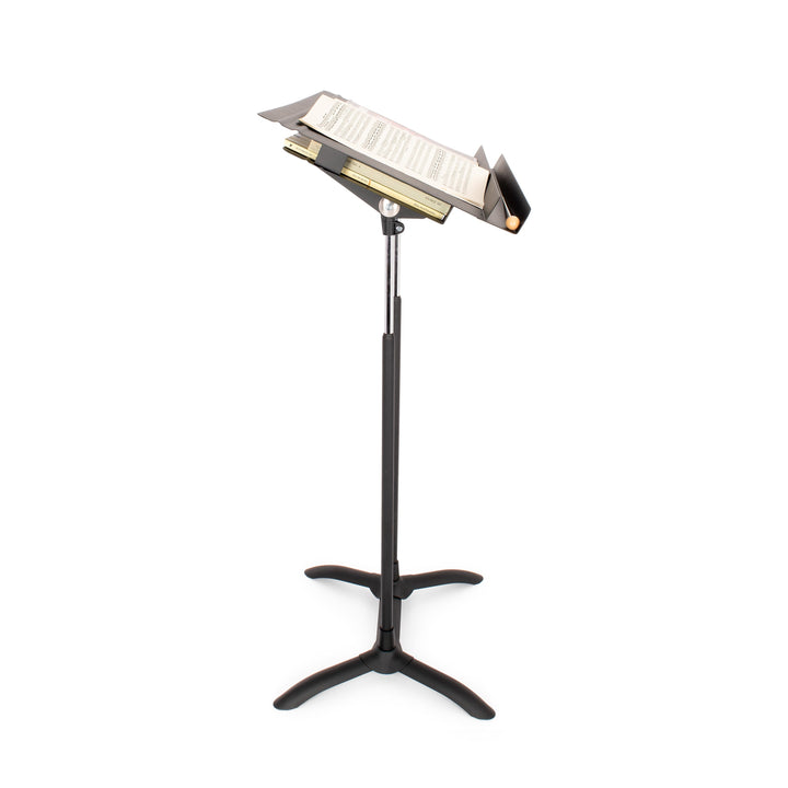 Manhasset Regal Stand for Professional Conductors - Wide Desk for Multiple Pages
