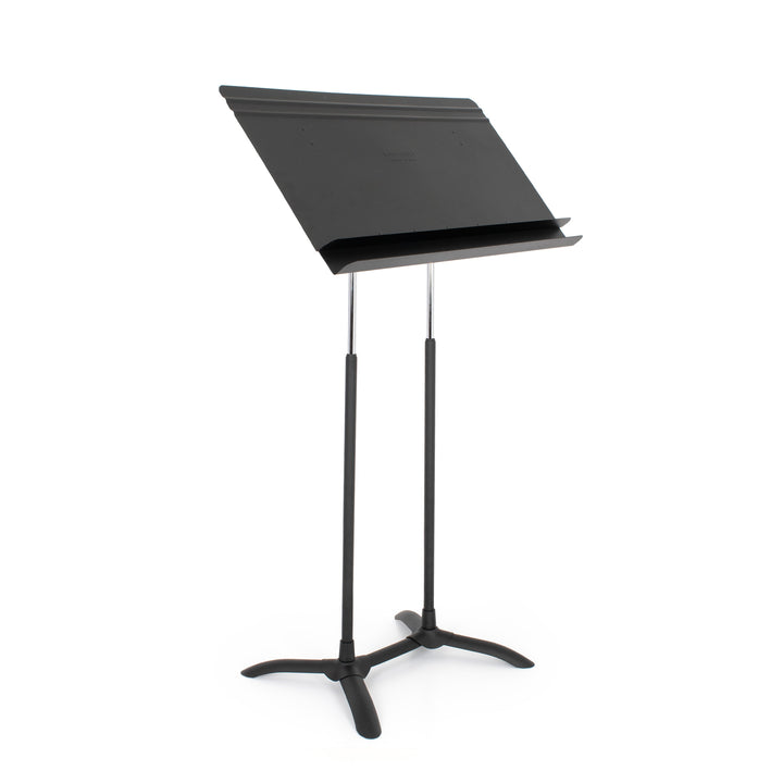 Manhasset Regal Music Stand - Extra-Wide Conductor's Stand with Dual-Lip Shelf
