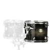 Majestic Prophonic double headed concert tom, black dawn - 16x14 double-headed concert tom on stand