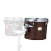 Majestic Prophonic single headed concert tom, dark coffee - 15x13 double-headed concert tom on stand