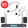 W Audio DTM 600 Series Wireless Microphone System - Twin Beltpack Diversity