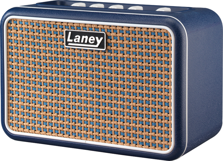 Laney MINI-ST-LION-2 amp with clean & drive channels, aux input, and headphone socket
