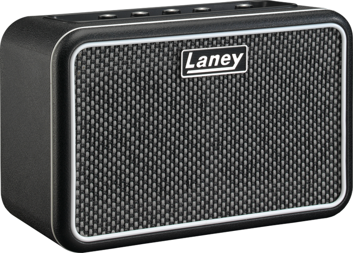 Laney MINI-ST-SUPERG-2 6W guitar amplifier with tape-style delay and Tonebridge app compatibility
