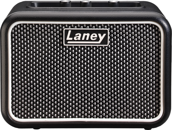 Laney MINI-SUPERG compact battery-powered guitar amp with smartphone interface
