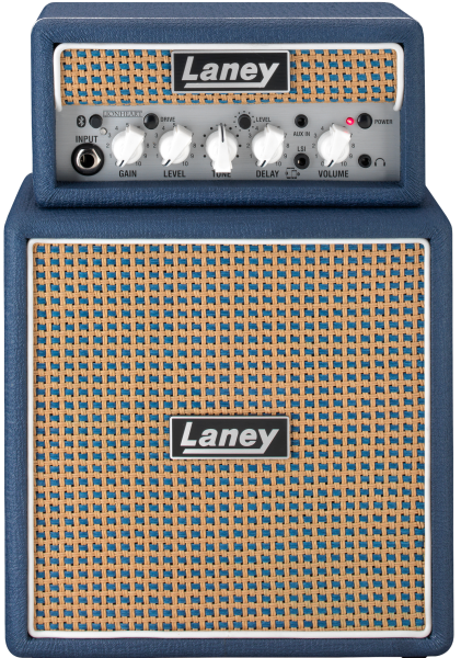 Laney MINISTACK-B-LION Bluetooth-enabled battery-powered mini stack guitar amp
