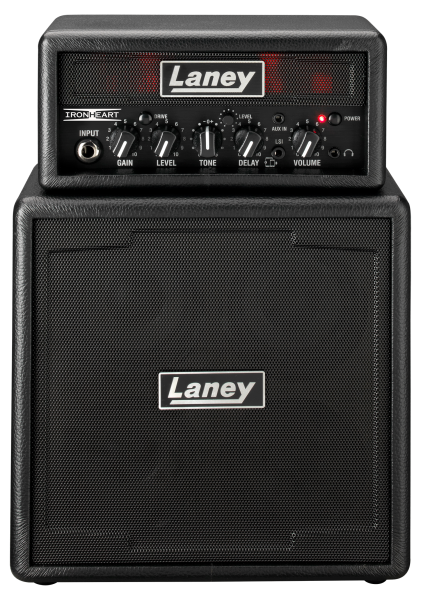 Laney MINISTACK-IRON mini stack guitar amp with 4 x 3” drivers
