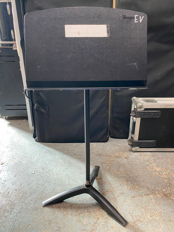 Ex-Hire Wenger Music Stand – Heavy-Duty Black