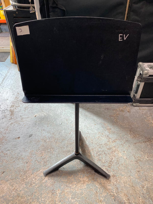Ex-Hire Wenger Music Stand – Heavy-Duty Black