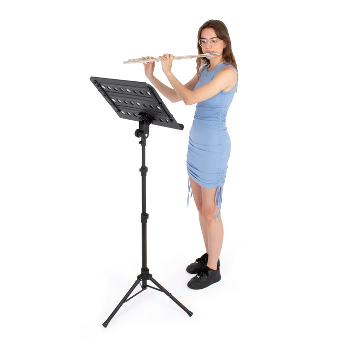 Tripod Base of Musisca Folding Music Stand for Stability and Support