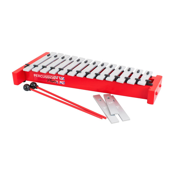 Percussion Plus Percussion Plus Classic Red Box soprano diatonic glockenspiel - image 1