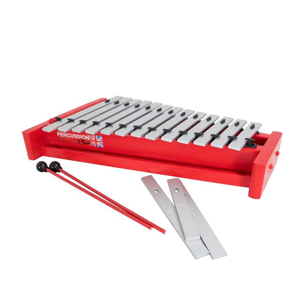 Percussion Plus Percussion Plus Classic Red Box alto diatonic glockenspiel - image 1