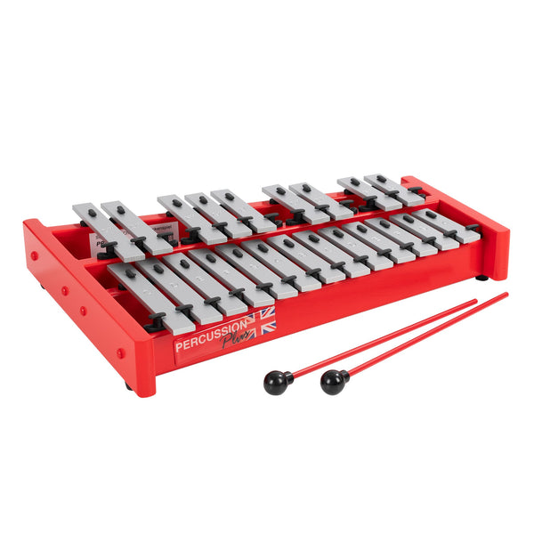 Percussion Plus Percussion Plus Classic Red Box soprano fully chromatic glockenspiel - image 1