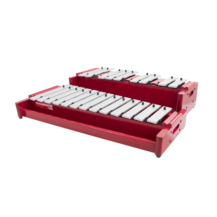 Percussion Plus Percussion Plus Classic Red Box soprano metallophone - chromatic half - image 2
