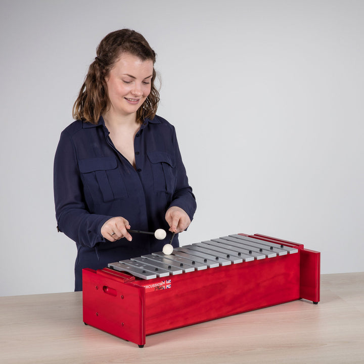 Percussion Plus Percussion Plus Classic Red Box alto diatonic metallophone - image 3