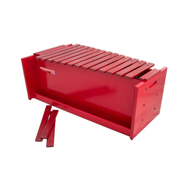 Percussion Plus Percussion Plus Classic Red Box diatonic bass xylophone - image 1