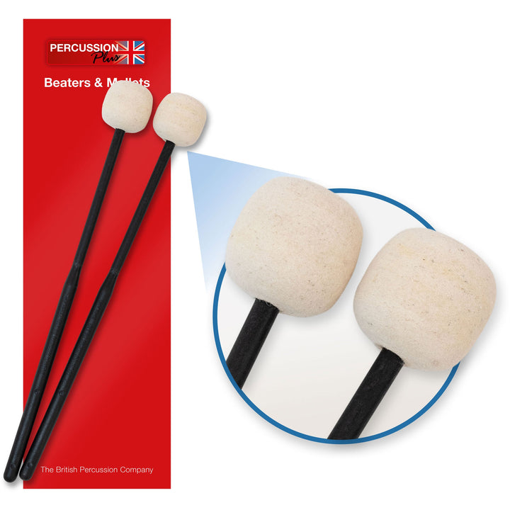 Percussion Plus Percussion Plus pair of felt beaters - hard - image 1