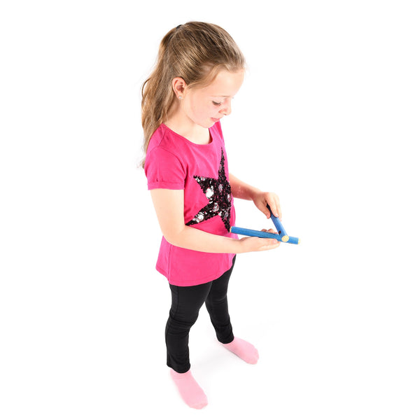 Percussion Plus Percussion Plus colourful claves pair - Blue - image 1