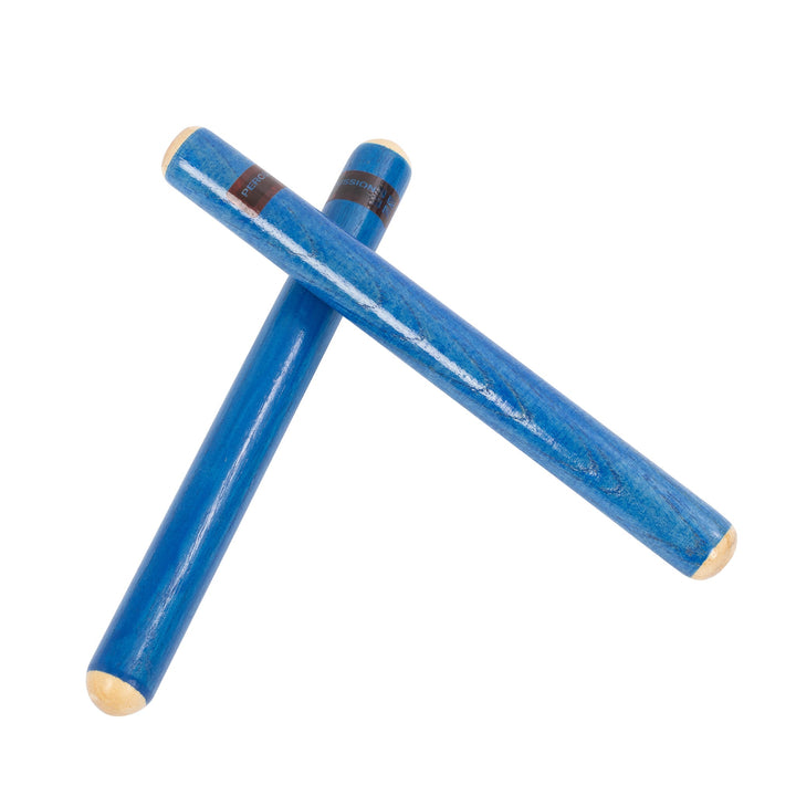 Percussion Plus Percussion Plus colourful claves pair - Blue - image 3