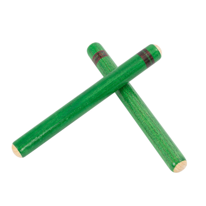 Percussion Plus Percussion Plus colourful claves pair - Green - image 3