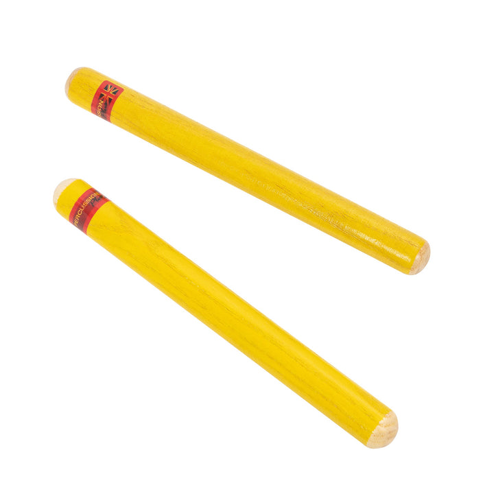 Percussion Plus Percussion Plus colourful claves pair - Yellow - image 2