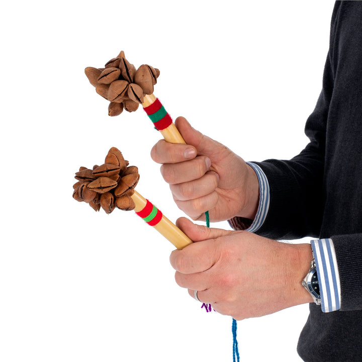 Percussion Plus Percussion Plus Honestly Made Seed shaker with handle - image 5