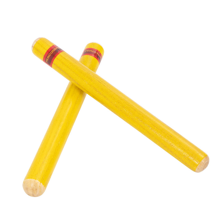 Percussion Plus Percussion Plus colourful claves pair - Yellow - image 3