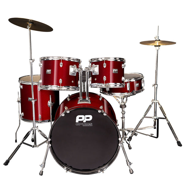 PP Drums Full Size 5 Piece Drum Kit