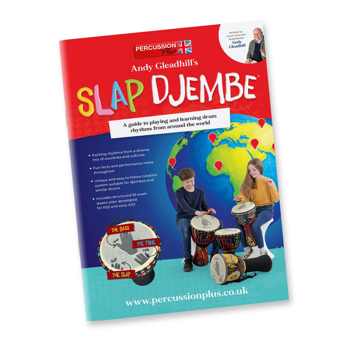 Percussion Plus Slap Djembe Pack - Mechanically Tuned ~ 10 Player Pack Book